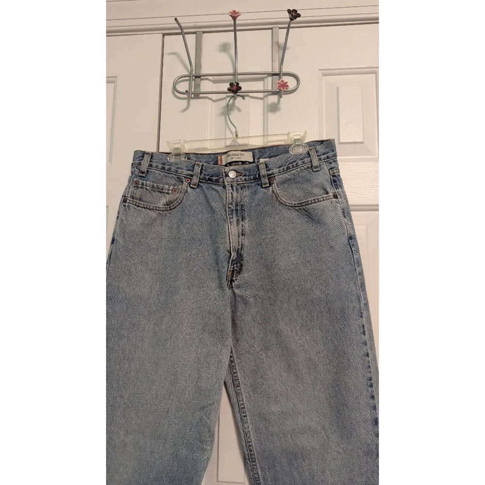 Men's Levi's 550 Jeans Size 36 Blue Relaxed Fit